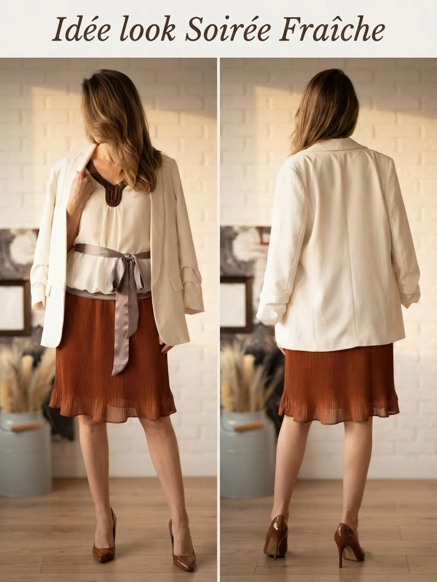 ✨ Schitterende Bohème-Chic Studio Classics Jurk - Parels & Geplooide Voile - Maat 40 ✨ – photo 10